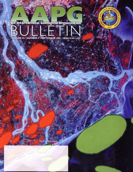 AAPG Bulletin Cover Image for Volume 85, Issue 9