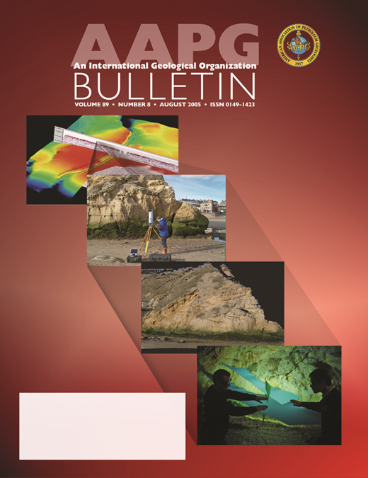 AAPG Bulletin Cover Image for Volume 89, Issue 8