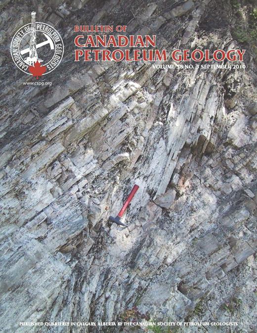Bulletin of Canadian Petroleum Geology Cover Image for Volume 58, Issue 3