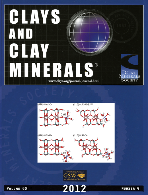 Clays and Clay Minerals Cover Image for Volume 60, Issue 4