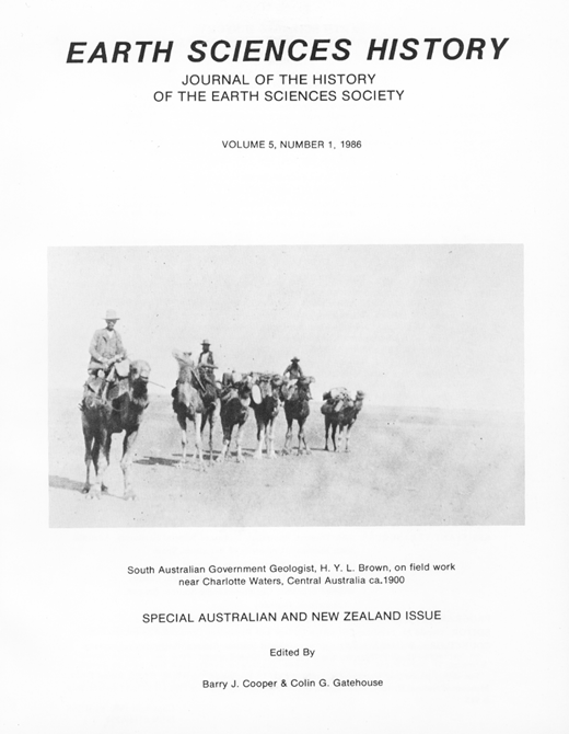 Volume 5 Issue 1 Earth Sciences History GeoScienceWorld Volume 5 issue 1 earth sciences history geoscienceworld