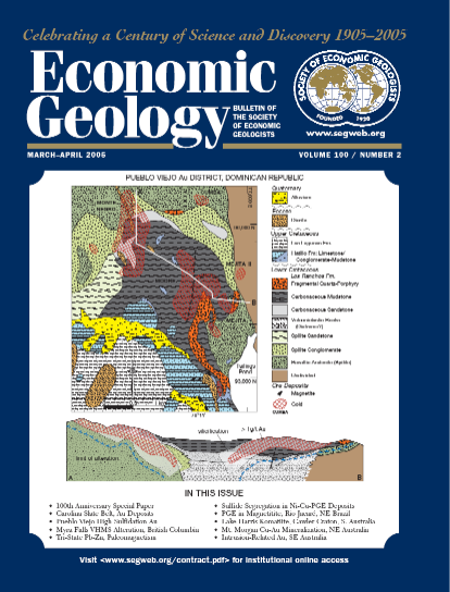 Volume 100 Issue 2 | Economic Geology | GeoScienceWorld
