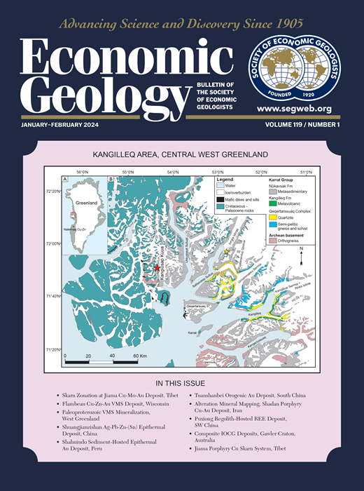 Economic Geology Cover Image for Volume 119, Issue 1