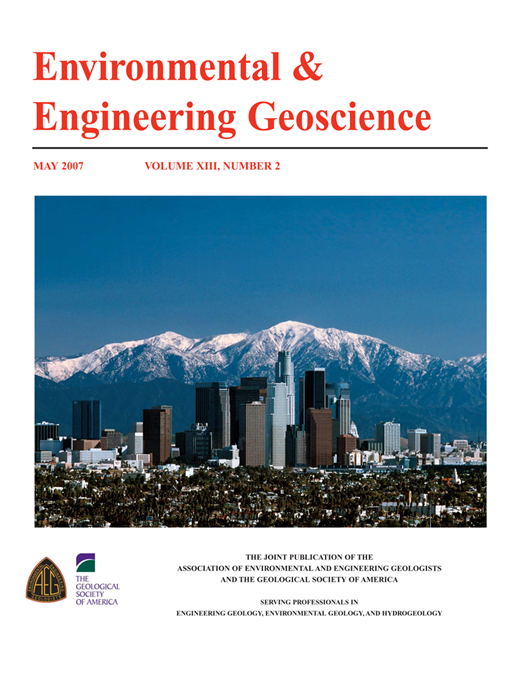 Environmental & Engineering Geoscience Cover Image for Volume 13, Issue 2