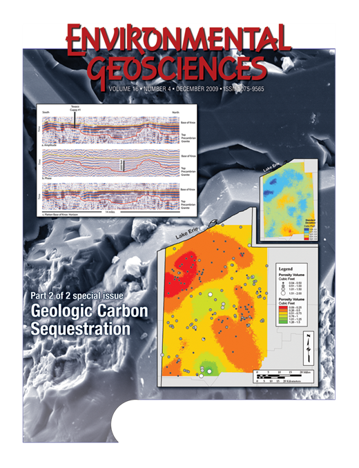 Environmental Geosciences Cover Image for Volume 16, Issue 4