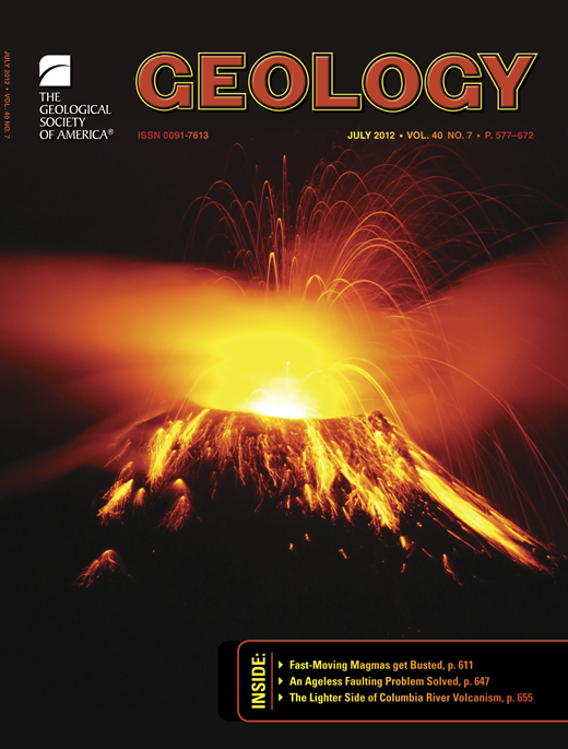 Volume 40 Issue 7 | Geology | GeoScienceWorld
