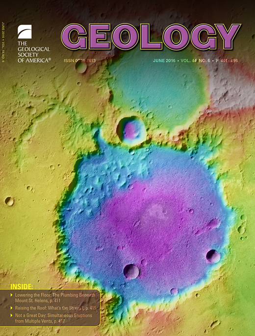 Volume 44 Issue 6 | Geology | GeoScienceWorld