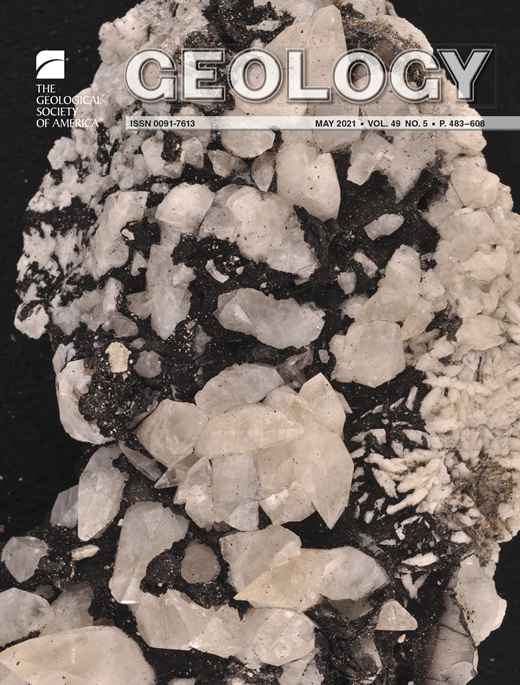 Geology Cover Image for Volume 49, Issue 5
