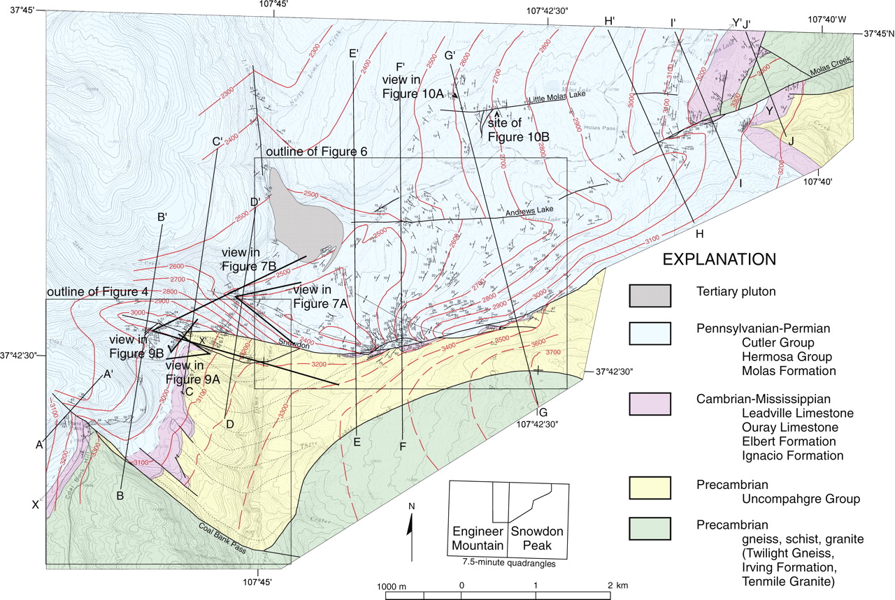 Pennsylvanian sinistral faults along the southwest boundary of the ...