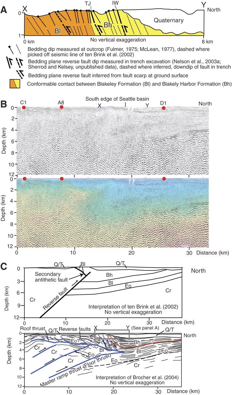 Earthquakes Generated From Bedding Plane Parallel Reverse Faults View Large Slide