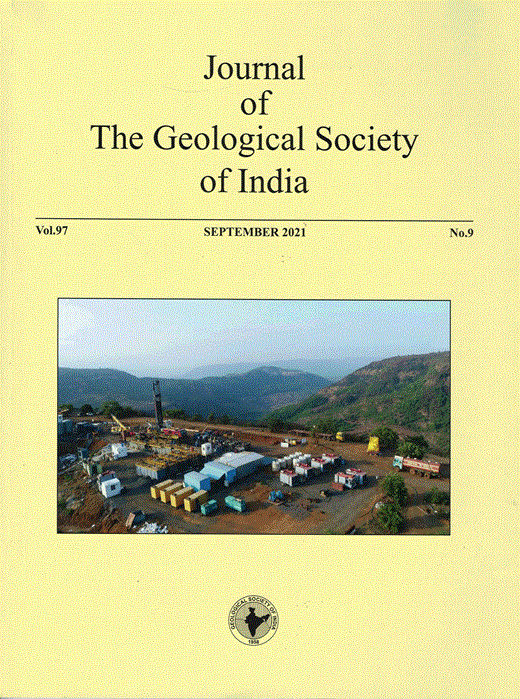 Journal of the Geological Society of India Cover Image for Volume 97, Issue 9