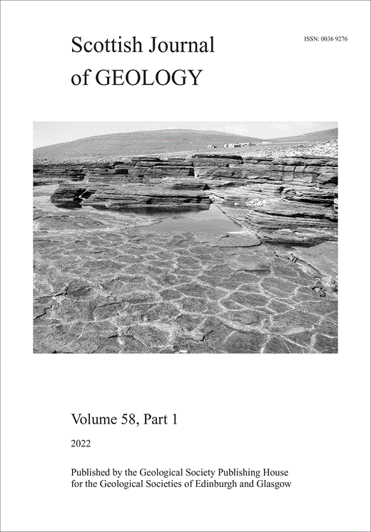 Scottish Journal of Geology Cover Image for Volume 58, Issue 1