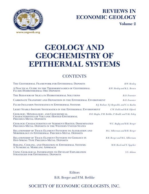 Geology And Geochemistry Of Epithermal Systems